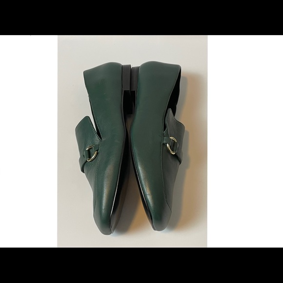 Square toe equestrian loafers green size 8 - Picture 8 of 12
